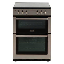 Stoves SDF60DO Dual Fuel Cooker, Stainless Steel